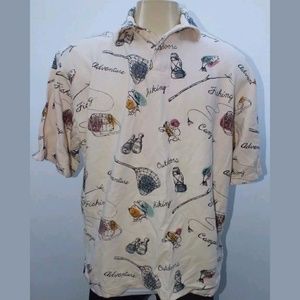 Mens Winnie The Pooh Resort Shirt XXL Walt Disney